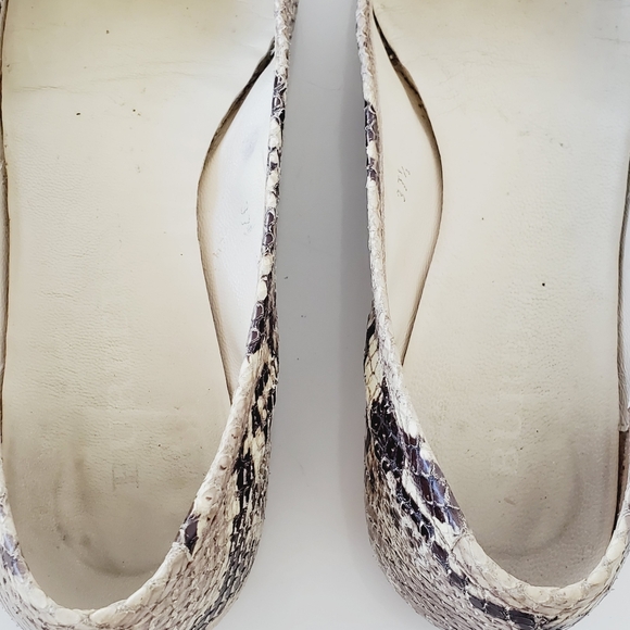 BURBERRY Real Python ballet Flats Size 37.5 - Picture 15 of 16